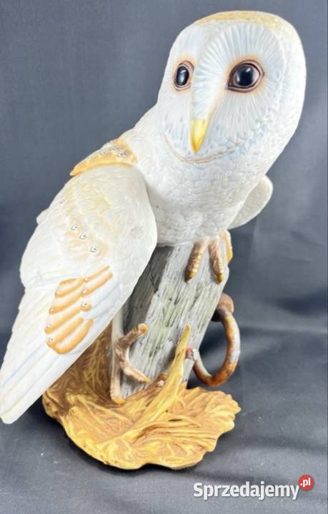 Porcelanowa Sowa Franklin Porcelana i szkło Zielona Góra