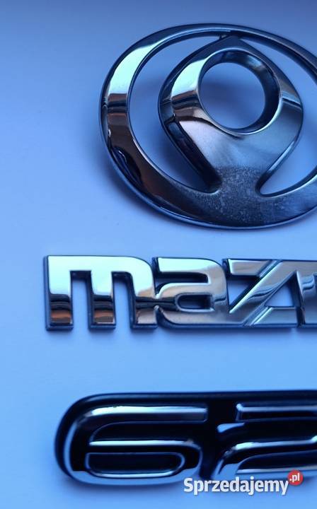 Napis emblemat Mazda 626 IV 9197r Pozostałe Motoryzacja Lipno