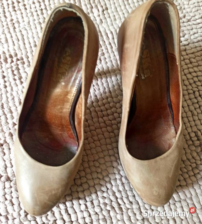 Szpilki na platformie skóra ekologiczna Częstochowa sprzedam