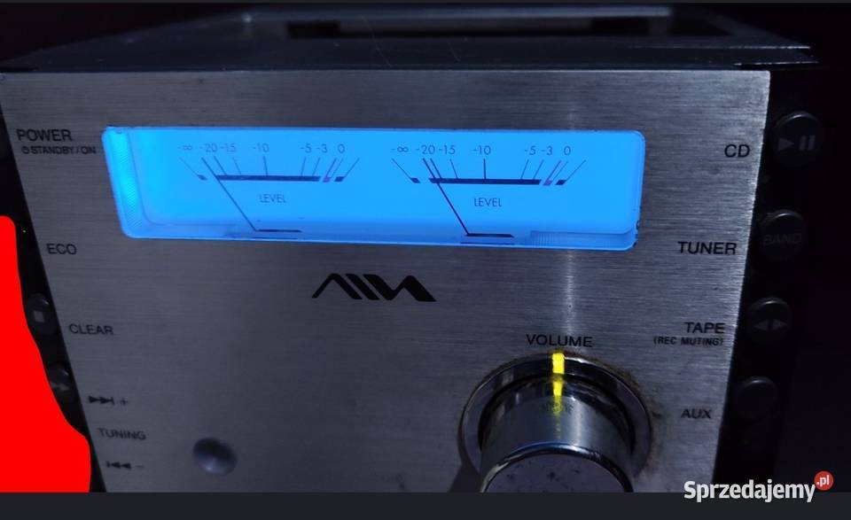 sprzedam wieżę z kolumnami ma auxa sprzedam