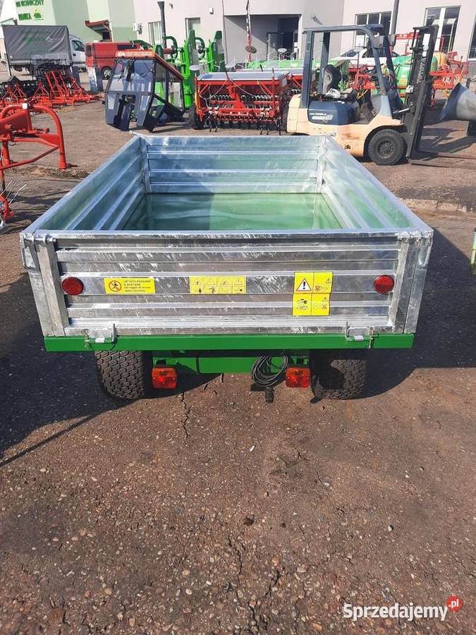 Przyczepa 25 tony kiper TANDEM Kellfri Kubota
