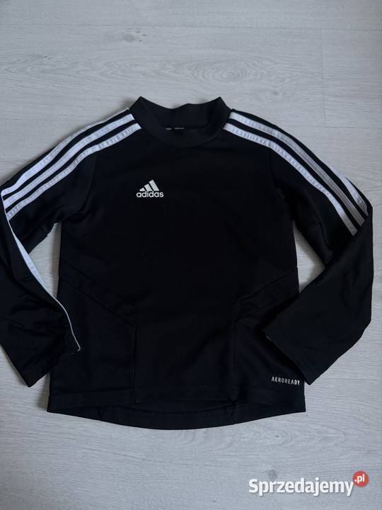 Bluza sportowa czarna Adidas chłopca rozmiar czarny Wejherowo
