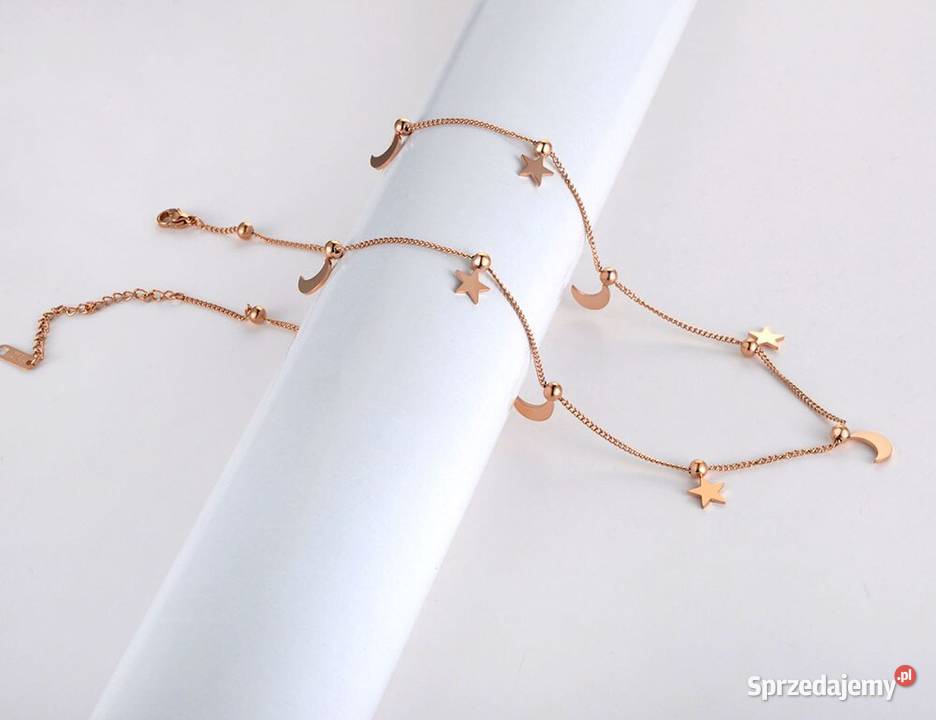 Nowy naszyjnik gwiazdy księżyce gwiazdki Szczecin