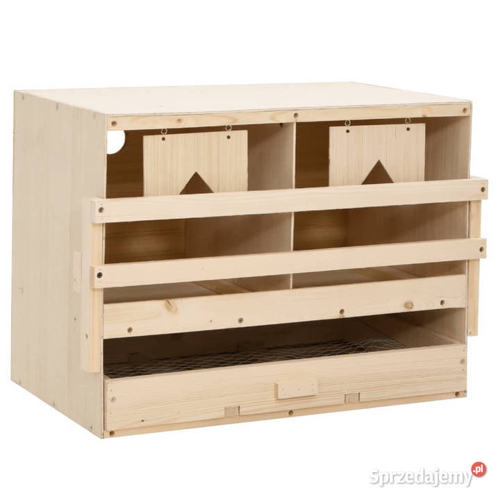 Gniazdo kur 2 przegrody 63x40x45 lite drewno mazowieckie Warszawa sprzedam