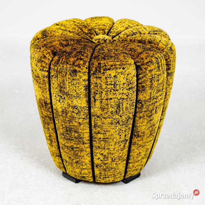 Puf Truskawka Halabala Tulipan Art Deco Meble wielkopolskie Swarzędz