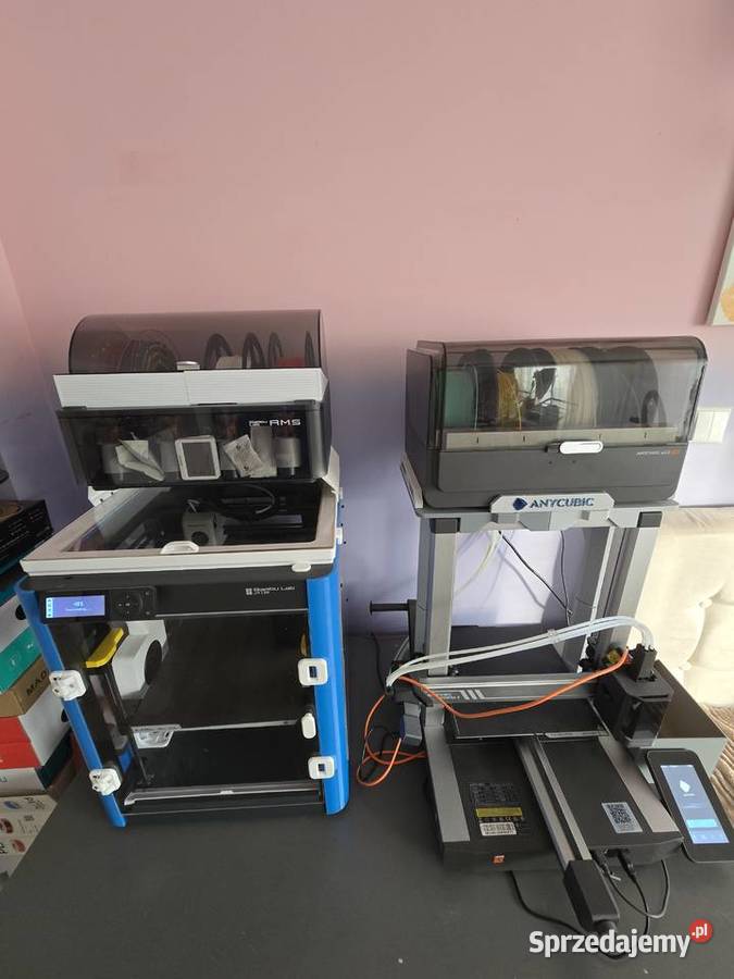2 drukarki 3d bambu lab p1p anycubic kobra 3 z Lubartów sprzedam