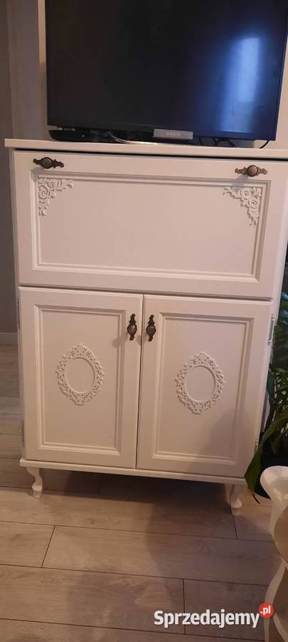Stylowa komoda w stylu francuskim biała Bydgoszcz