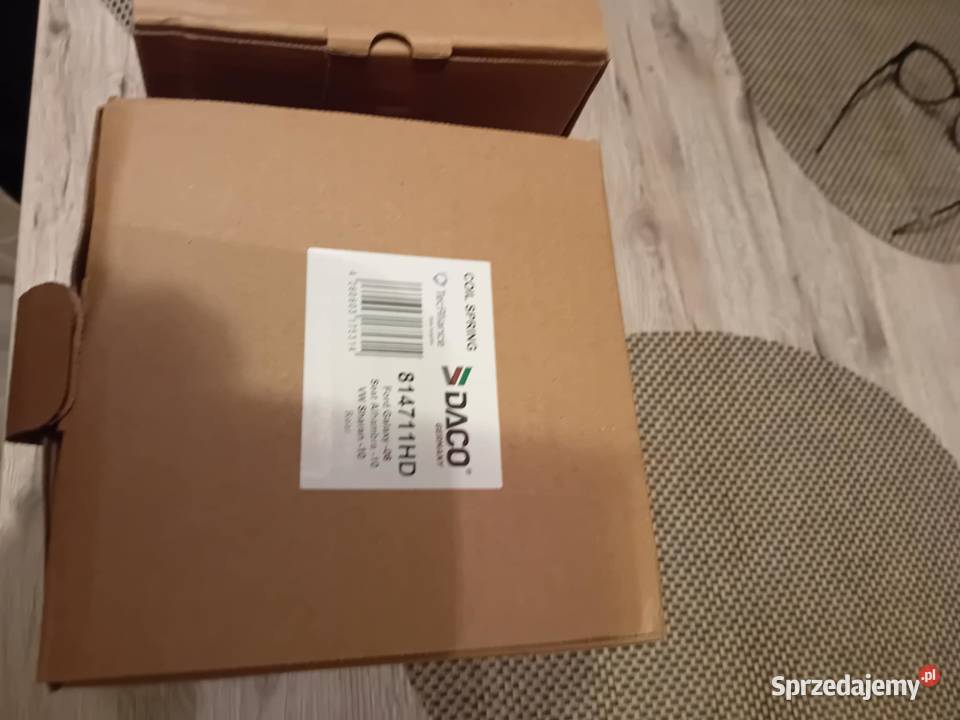 Sprężyny tył Sharan Alhambra Galaxy osobowe Poznań