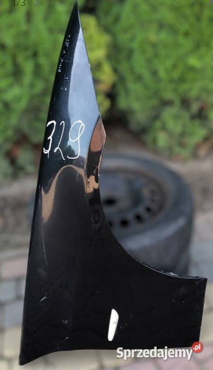 BMW E90 E91 Błotnik Prawy Przedni Czarny kolor Skołoszów