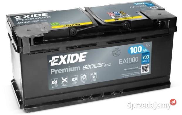 Akumulator Exide Premium 100Ah 900A EN PRAWY