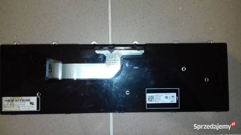 Klawiatura komputerowa laptop Dell