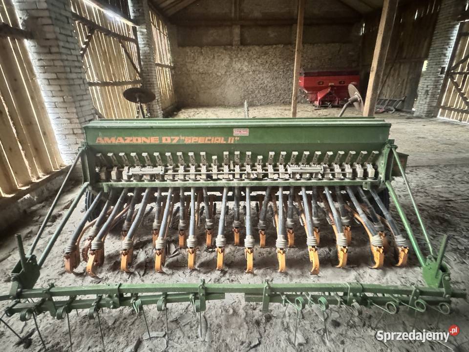 Siewnik Amazone 3m agregat aktywny Rau Łagiewniki