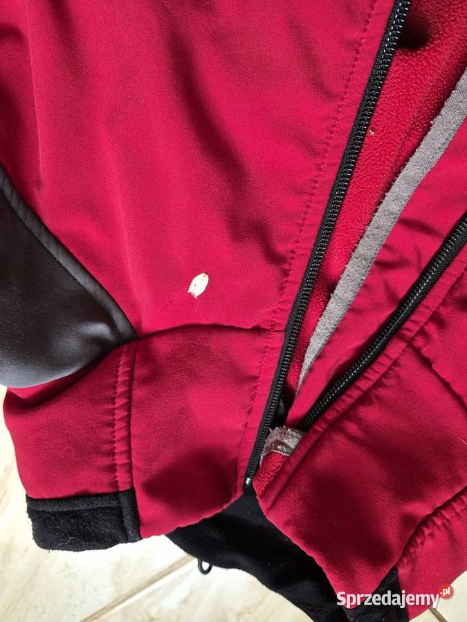 Bluza softshell czerwono szara XL 42 stedind Nienowice