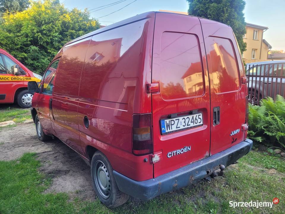Citroen Jumpy 19D 69 2000r 3 osobowy hak Ostrołęka