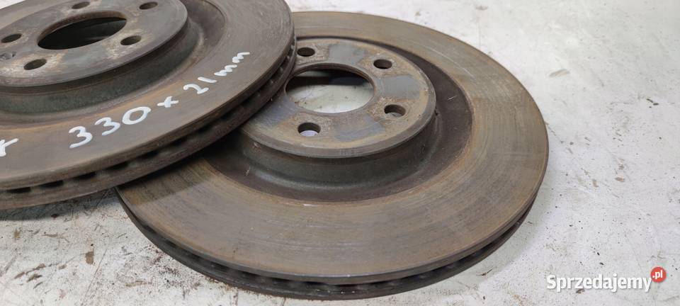 TARCZE HAMULCOWE TYŁ AUDI A6 A7 8W0615601K 330MM osobowe Przystajń