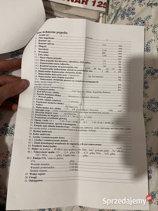 MMVZ31135 Mińsk Pronar 1252 lubuskie Bargów sprzedam