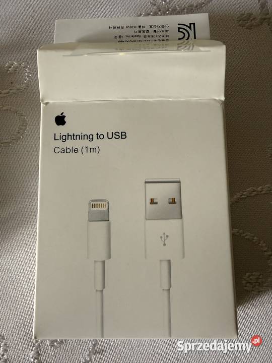 Apple Lightning USB 1m Oryginalny Kabel iPhone