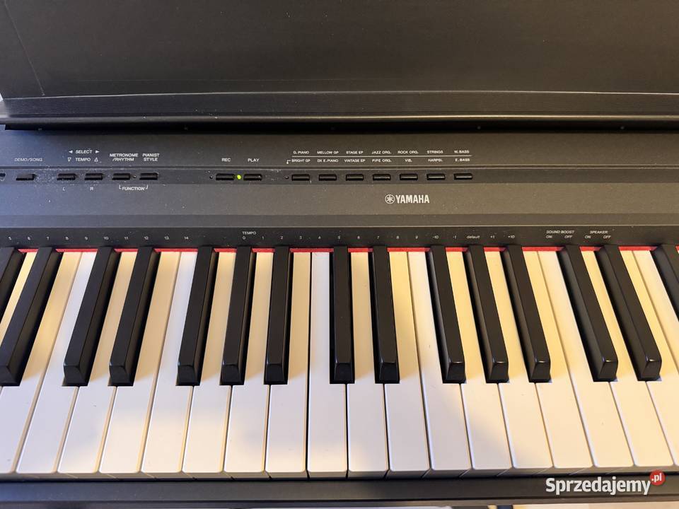 Pianino cyfrowe Yamaha P115B Kraków sprzedam