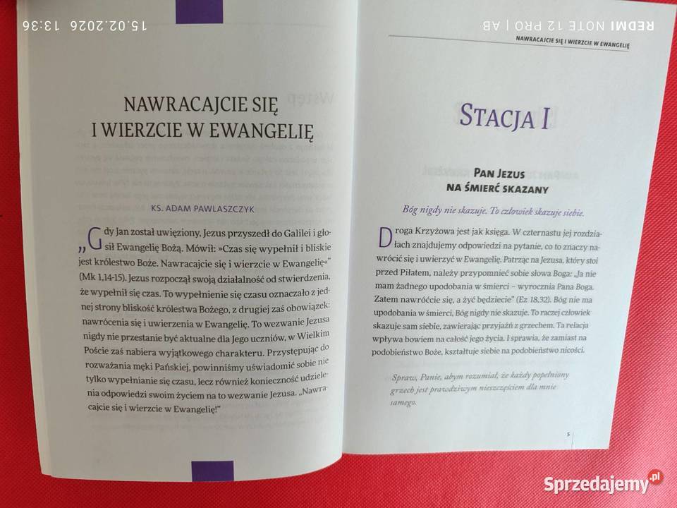 Nawracajcie się i wierzcie droga krzyżowa i Rok wydania 2022 Katowice