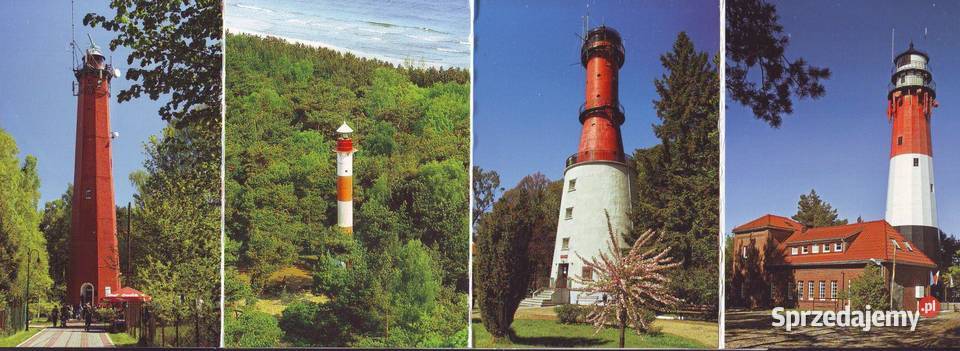 Zestaw Latarni Morskich Wybrzeża 15 widoków Gliwice