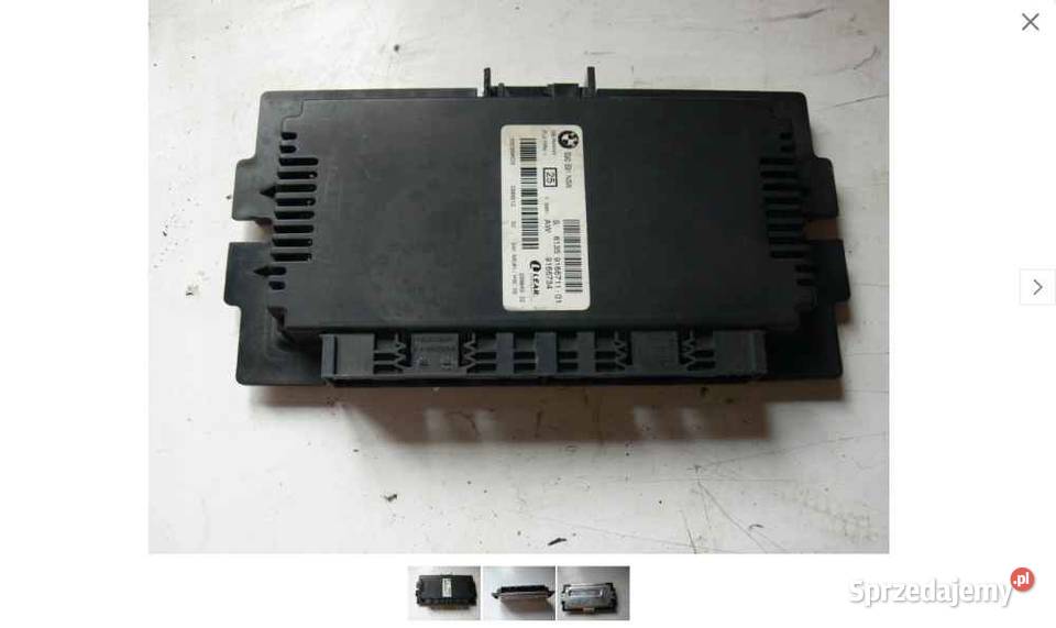 BMW E90 E91 NSW Moduł świateł 9166711 osobowe Wielkie Drogi