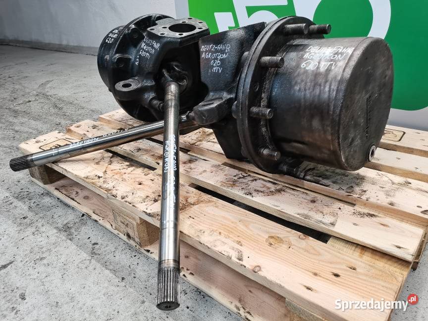 Deutzfahr 620 TTV Agrotron Zwolnica Carraro wielkopolskie Wilkowo
