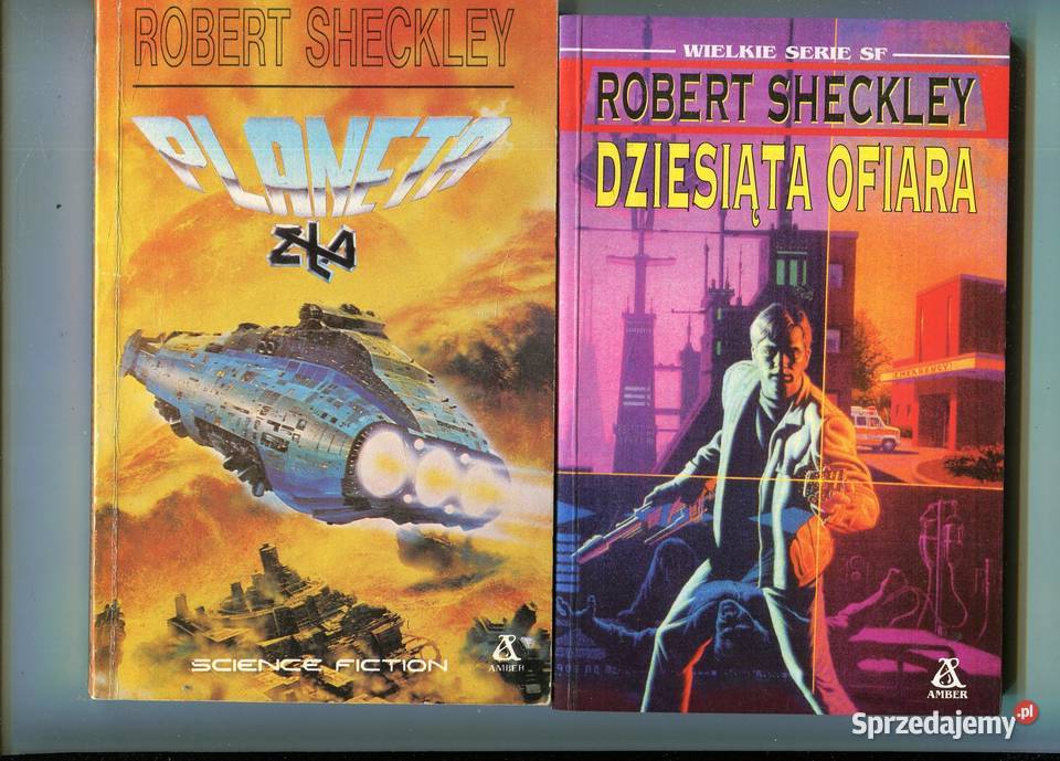 Dziesiąta ofiara Planeta Zła Robert Sheckley Rok wydania 1999 Szczecin