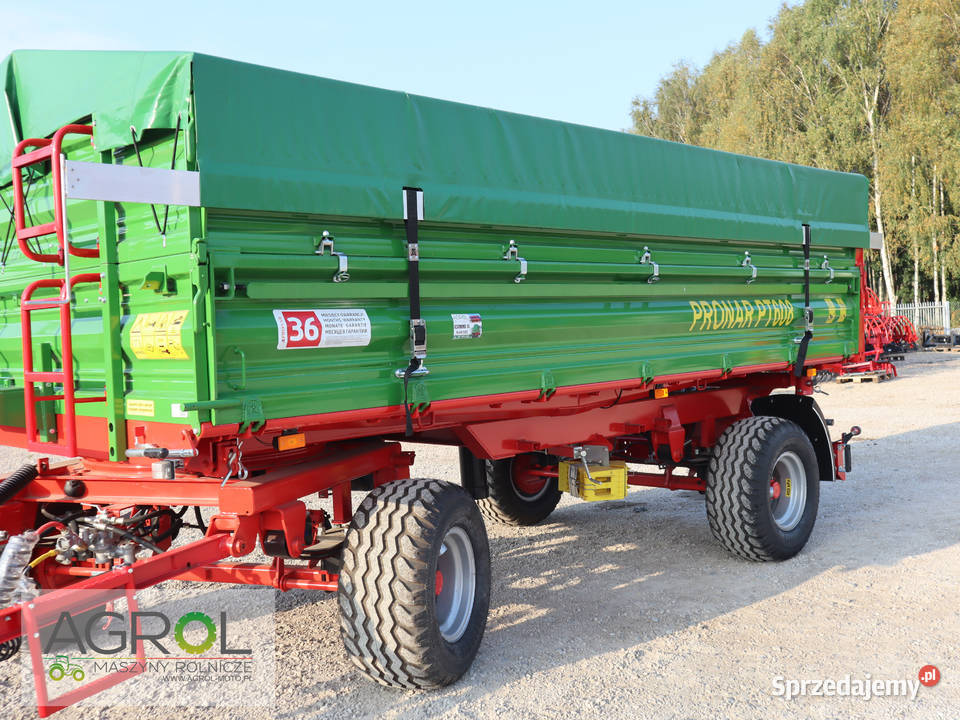 Przyczepa Pronar dwu osiowa T6532 6t PT606 PT608 Wróblewo