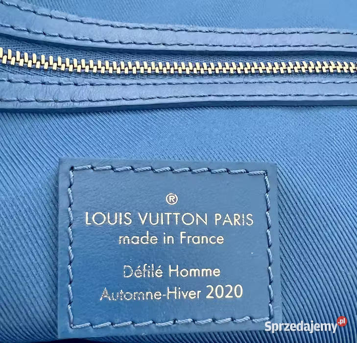 Louis Vuitton LV Keepall Clouds new Blue Leather ref.251788 - Joli