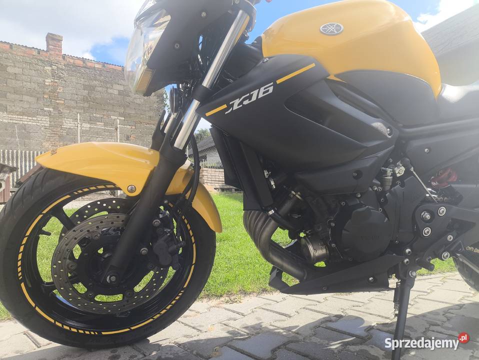 Yamaha XJ6 2013 A2 odblokowane Rok produkcji 2013 Wieluń