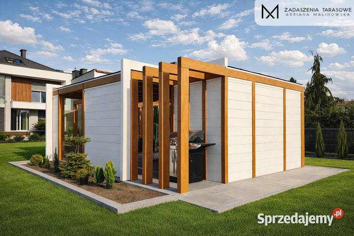 Altana ogrodowa Drewno klejone Producent Altany i wiaty Kielce