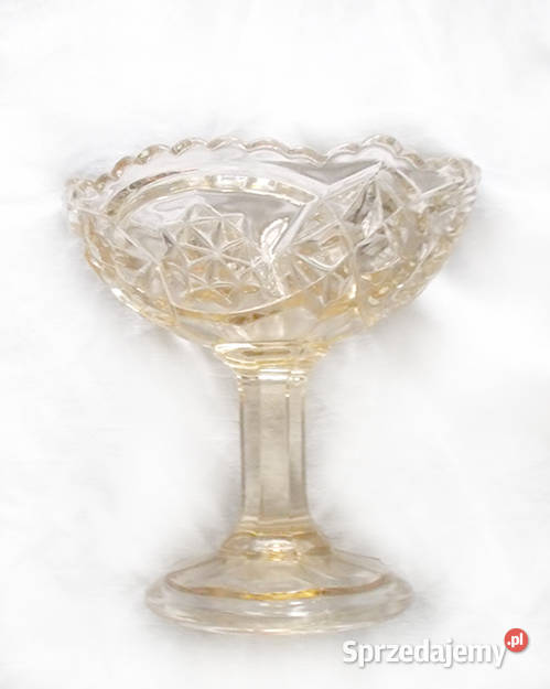 prl patera na słodycze kolorowe szkło prl Szczecin sprzedam