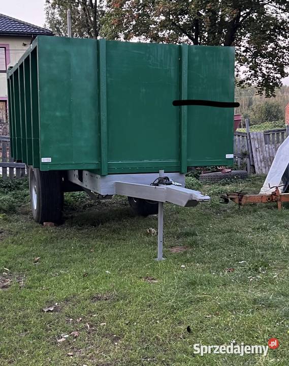 Przyczepa jednoosiowa wywrotka śląskie Koziegłowy
