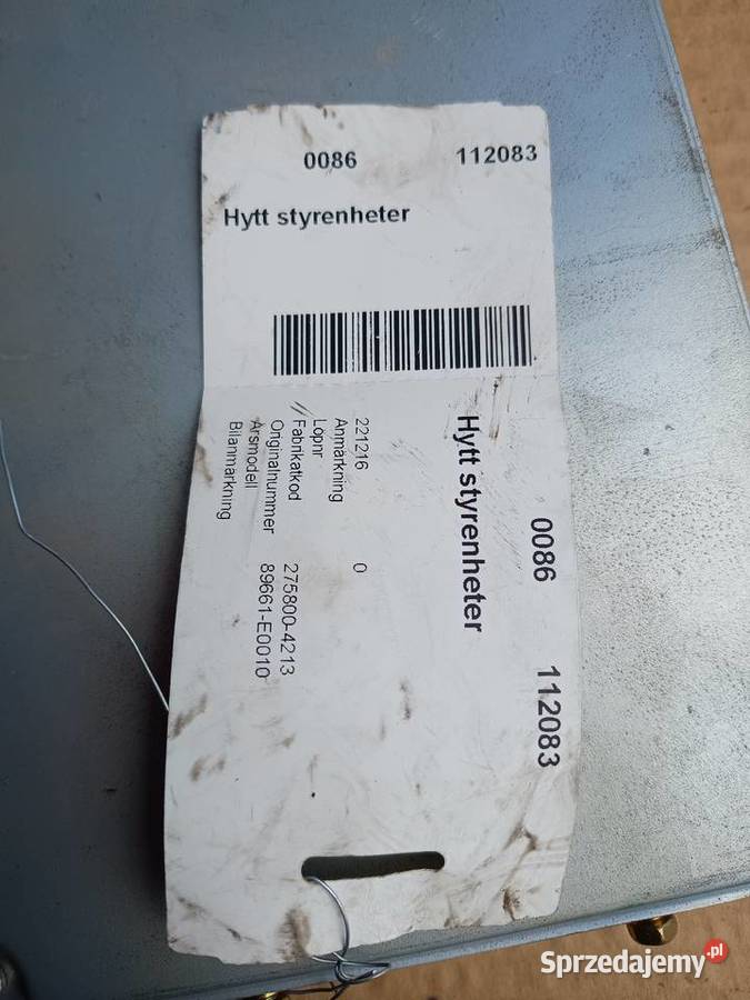 Sterownik silnika 89661E0010 ECU Kobelco