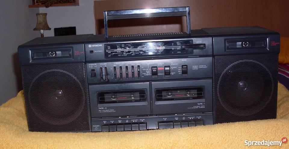 Radiomagnetofon HITACHI TRKW530E czarny Poznań
