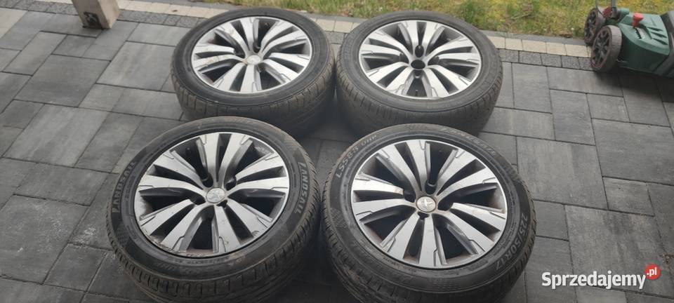 Alufelgi z oponami 4x108 17 Peugeot Citroen Rzeszów sprzedam