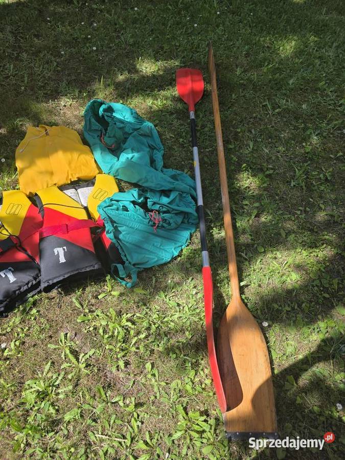 Kajak 2 osobowy z wiosłami kamizelkami małopolskie
