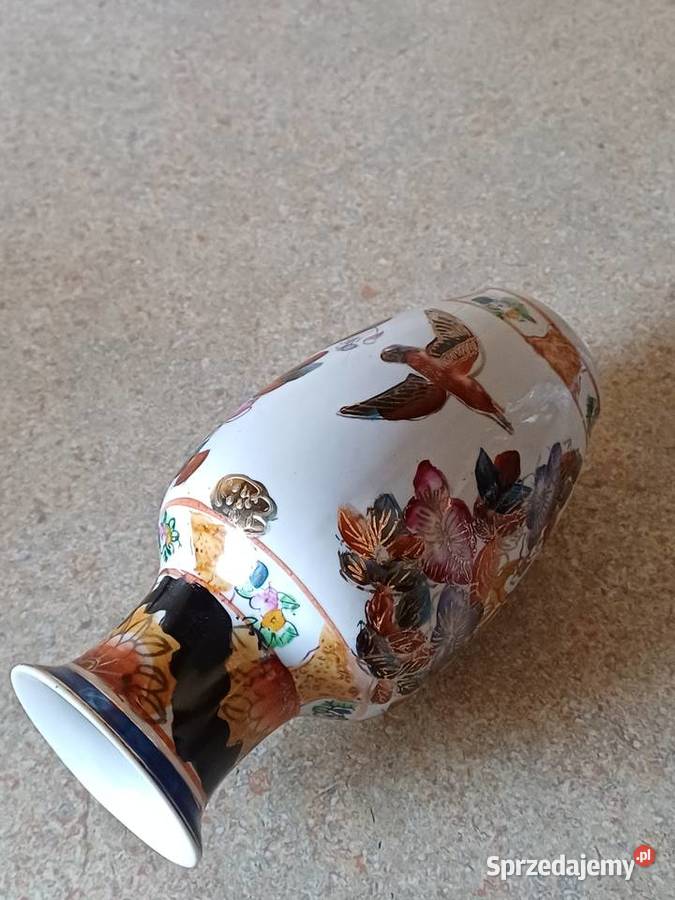 vintage chiński wazonik Porcelana i szkło Nowy Targ sprzedam