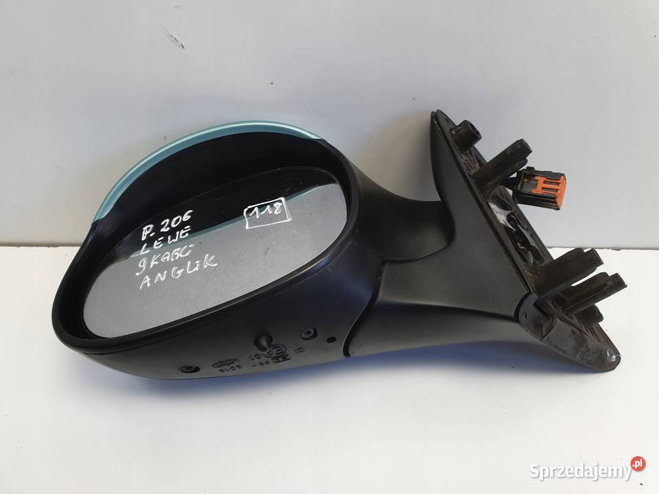 LUSTERKO Peugeot 206 9812r LEWE KIEROWCY 9 kabli Rudka