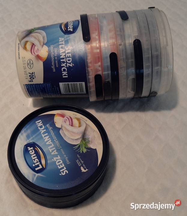 Pojemnik z pokrywką i rączką 700g 12x11 10 Czeladź