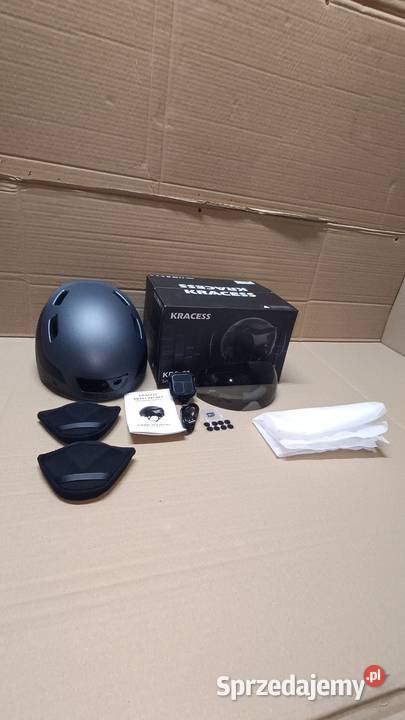 Kracess kask rowerowy r5862 z bluetooth kamerą Olecko