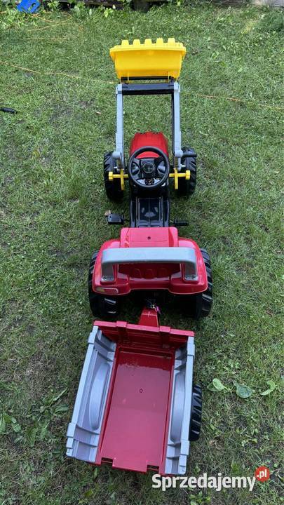 Traktor na pedaly z przyczepą Rolly Toys Chełmża