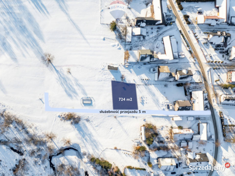 Działka budowlana Ciche 23m