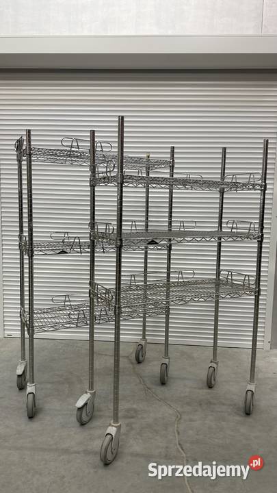 wózek półkowy chromowany Warszawa