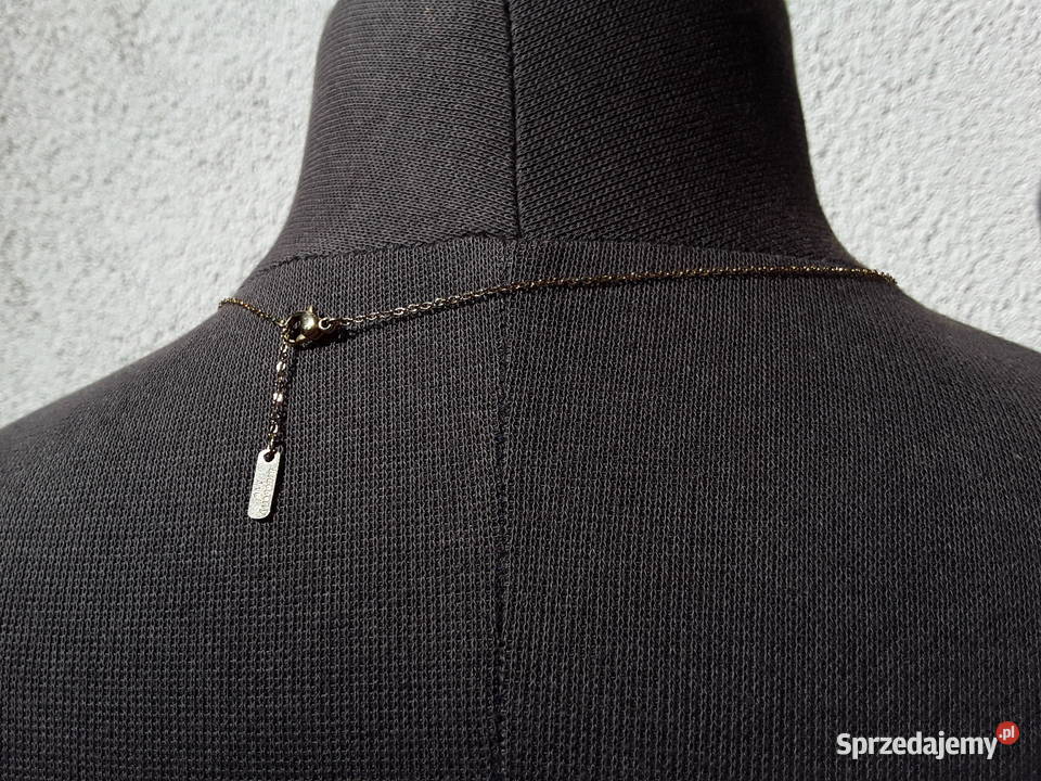 Delikatny naszyjnik w kolorze złota blueberry Warszawa