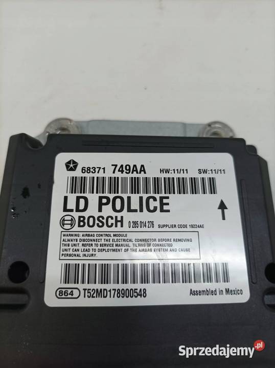 SENSOR AIRBAG 68371749AA Dodge Charger VII 2011 świętokrzyskie