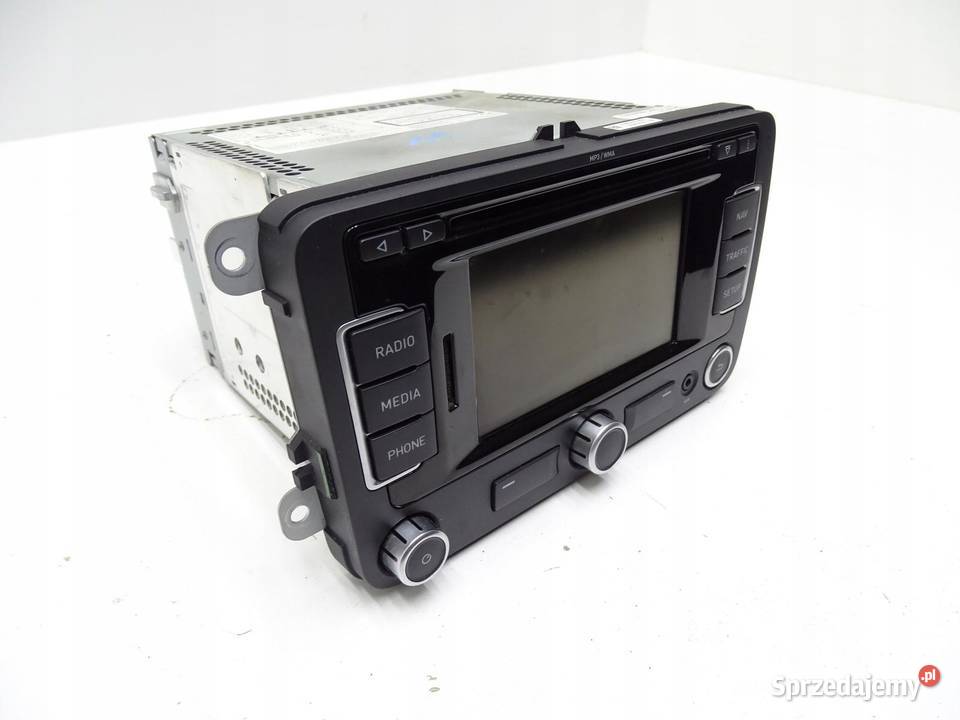 RADIO MP3 NAWIGACJA NAVI 5P0035191D SEAT LEON II