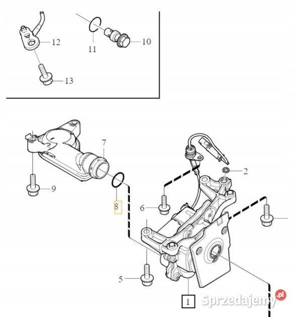VOLVO oring uszczelka smoka miski olejowej OE Gadgety motoryzacyjne