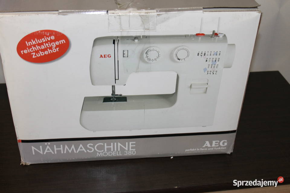 NOWA Maszyna do Szycia AEG NM 380 Gwarancja 24M