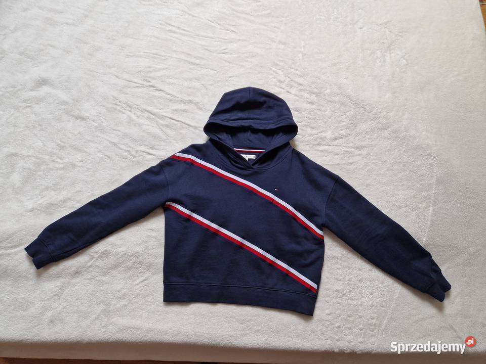 Bluza granatowa z kapturem Tommy Hilfiger Bibice sprzedam